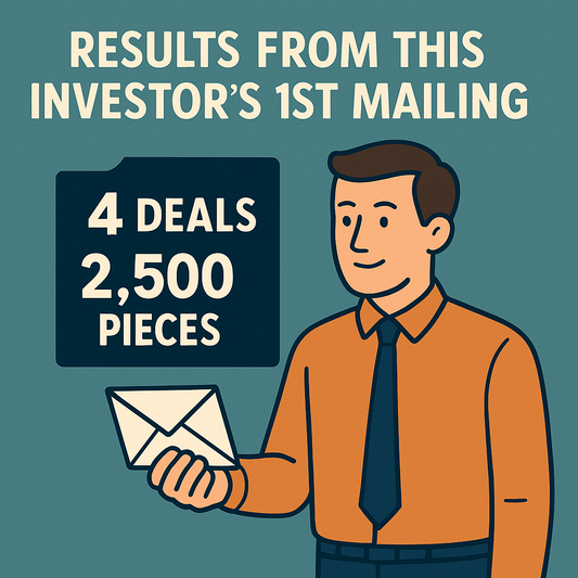 How One Investor Turned a Single Direct Mail Campaign into 4 Deals and $337K