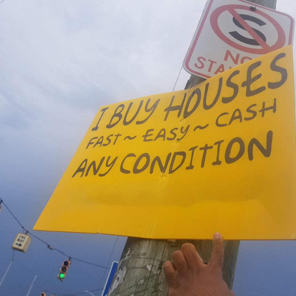 How To Use Bandit Signs For Real Estate [LEGALLY]