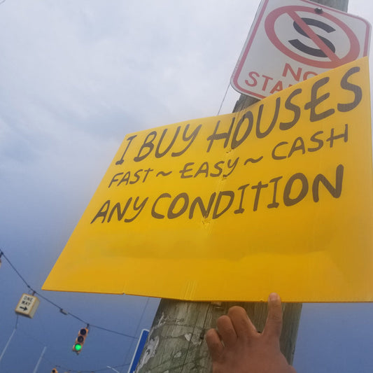 How To Use Bandit Signs For Real Estate [LEGALLY]