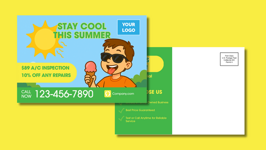 AC Inspection Offer Postcard