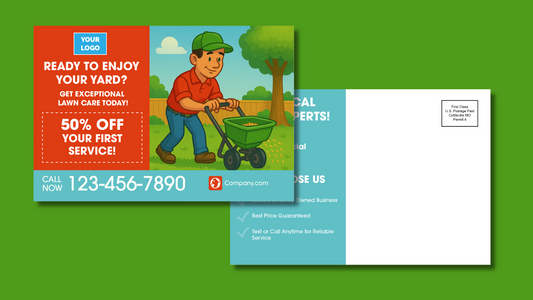 Lawn Care Offer Postcard