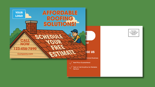 Roofing Free Estimate Postcard