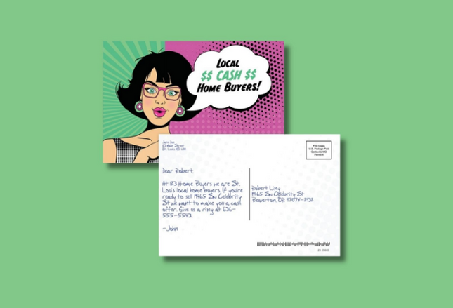 Comic Postcards - Local Cash Home Buyers