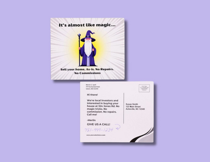 Mystical Postcards - Wizard