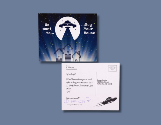 Mystical Postcards - Alien