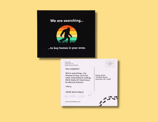 Mystical Postcards - Bigfoot