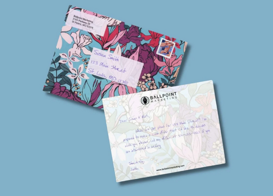 Hybrid Greeting Letter - Floral