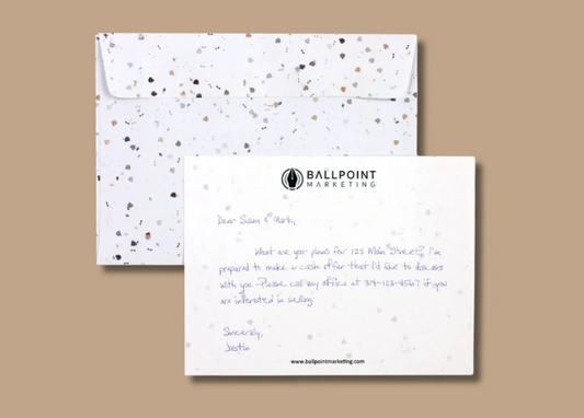 Hybrid Greeting Letter - Stone