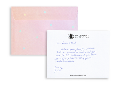Hybrid Greeting Letter - Confetti