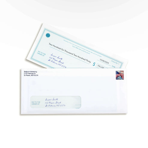 Check Mailer – Ballpoint Marketing