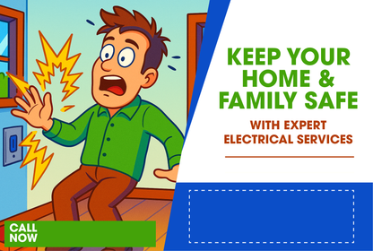 Electrician Service Offer Postcard
