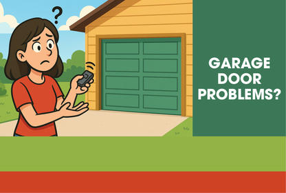 Garage Door Tune Up Postcard