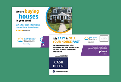 Sell Your House Fast Postcard 4x6