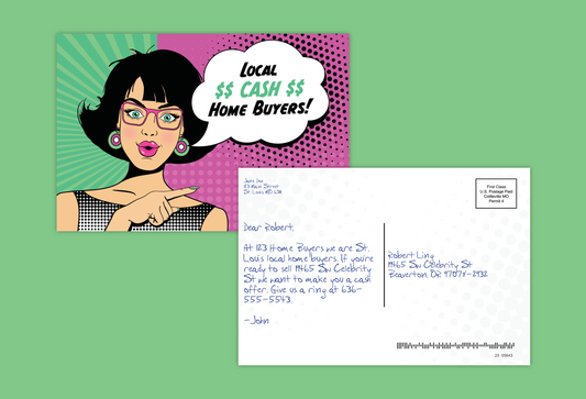Comic Postcards - Local Cash Home Buyers