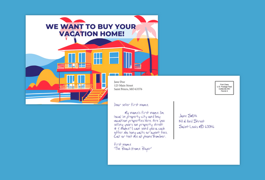 Asset Postcards - Beach Vacation Home