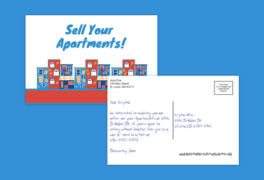 Asset Postcard - Sell Your Apartments