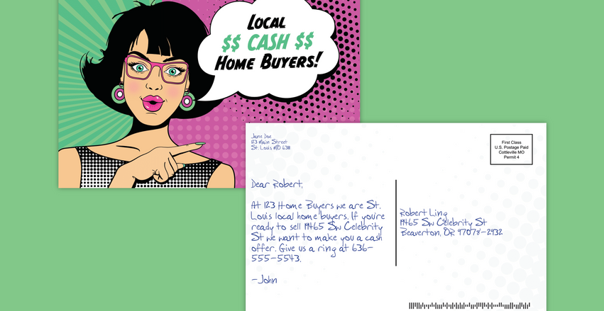 Comic Postcards - Local Cash Home Buyers