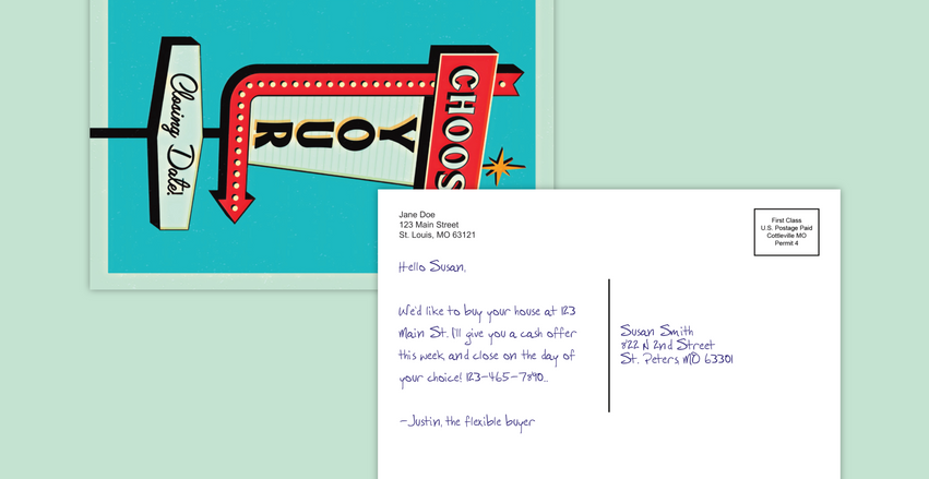 Americana Postacards - Choose Your Closing Date