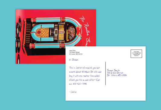 Americana Postcards - No Realtor Commission