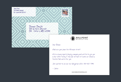 Greeter Letters Hybrid Greeting Letter - Deco – Ballpoint Marketing