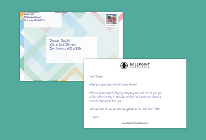 Hybrid Greeting Letter - Pastel