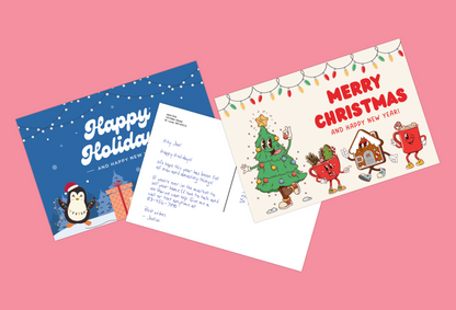 Custom Holiday Postcard