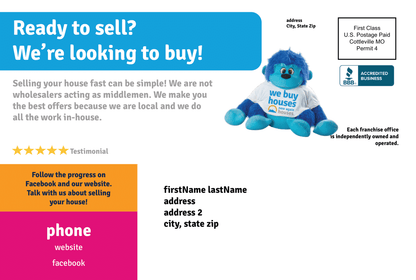 Ready To Sell Postcard 4x6