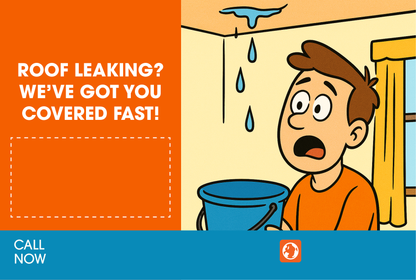 Roof Leak Offer Postcard
