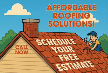Roofing Free Estimate Postcard